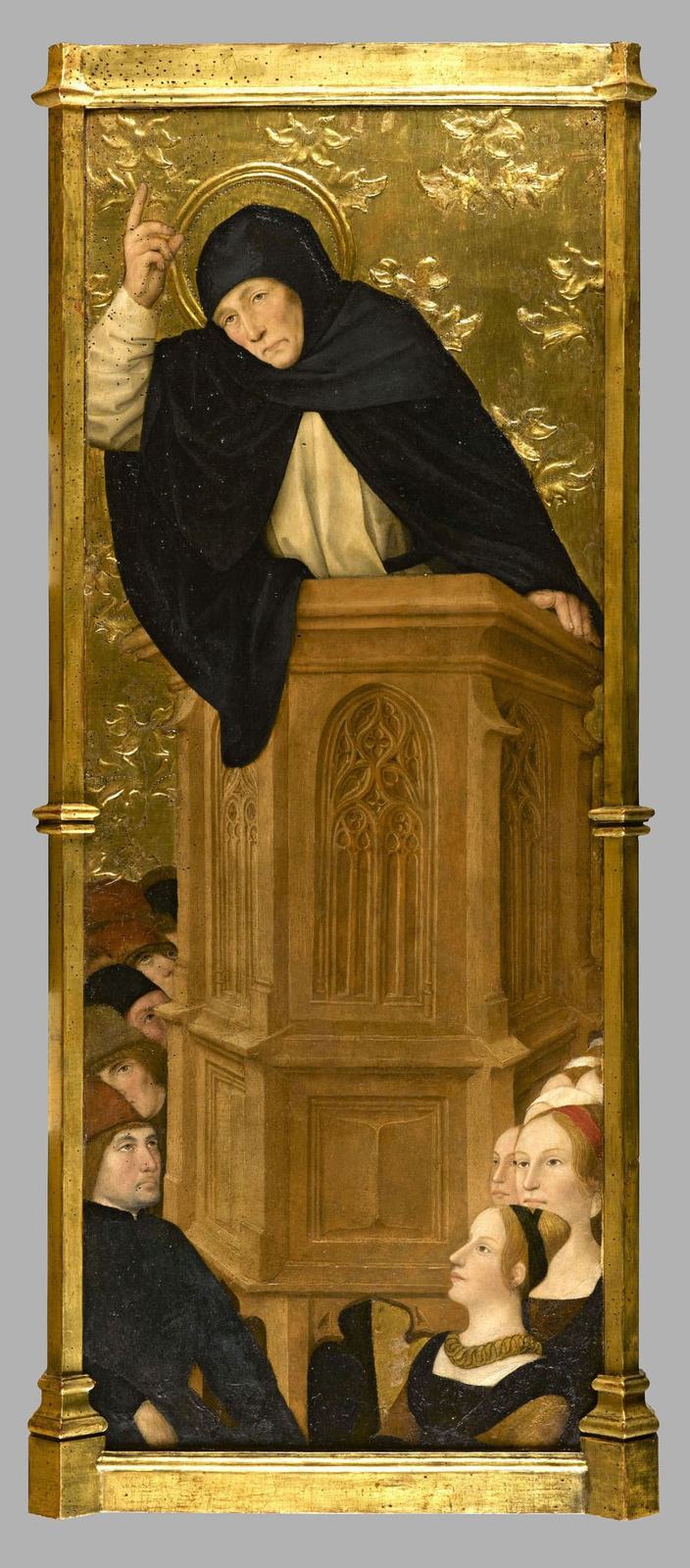 San Vicente Ferrer, pintura de Antoine de Lonhy